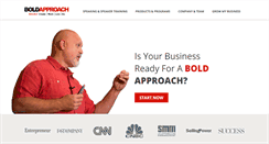 Desktop Screenshot of boldapproach.com