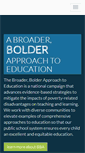 Mobile Screenshot of boldapproach.org